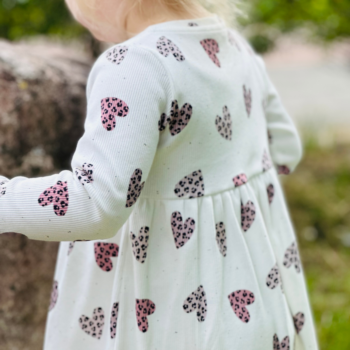 Ribjersey Leo Hearts Rose