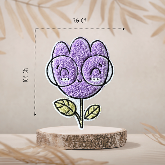 Chenille Patch Flower Baby
