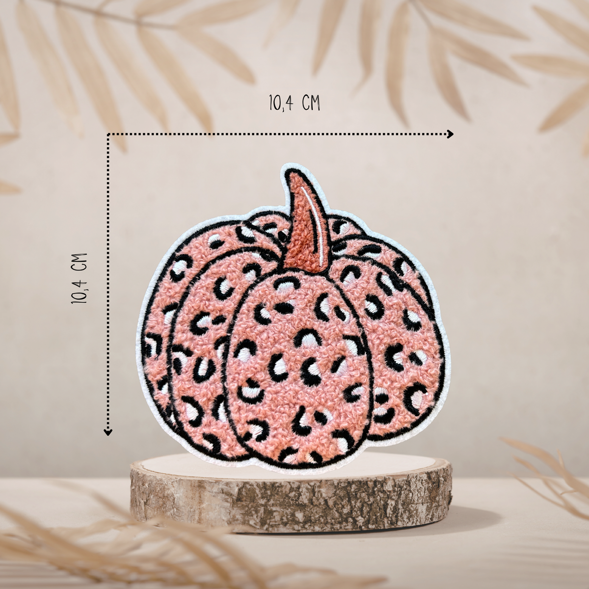Chenille Patch Leo Kürbis