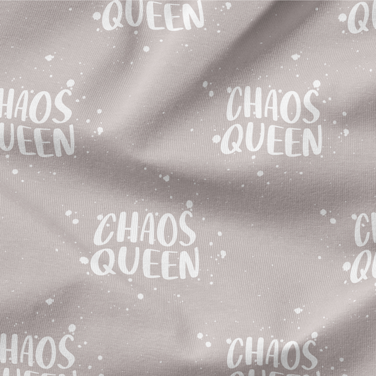 French Terry Chaos Queen Rose