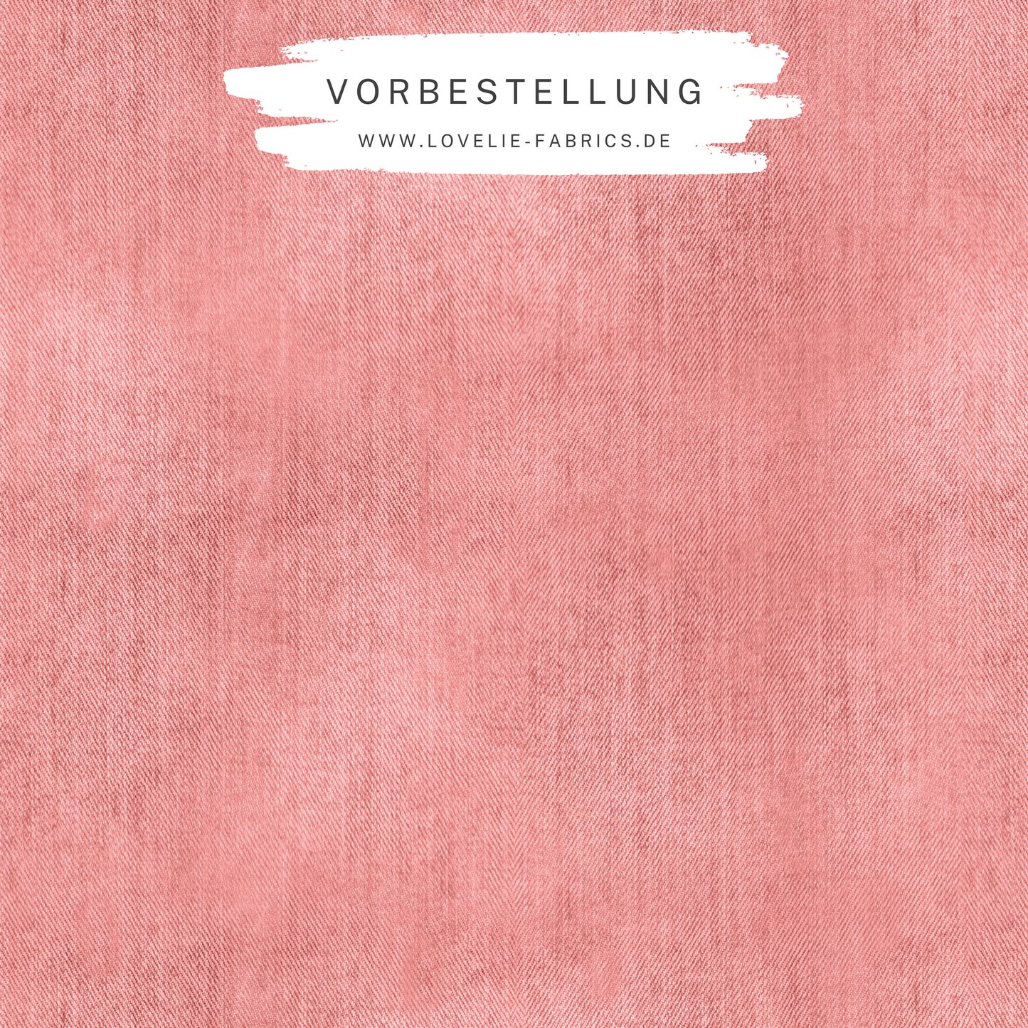 Vorbestellung: French Terry Denim Peach Rose