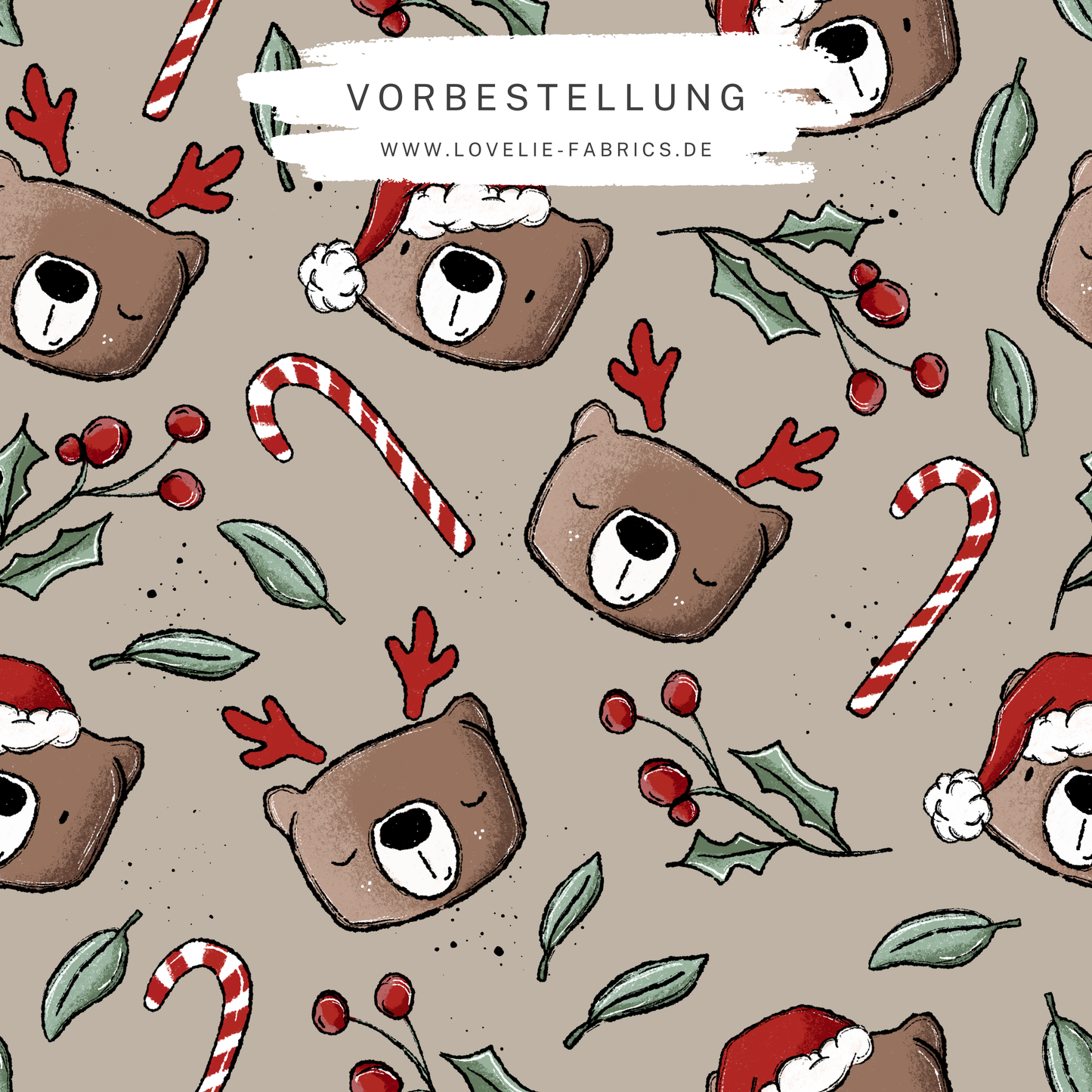 Vorbestellung: Bear Xmas Brown