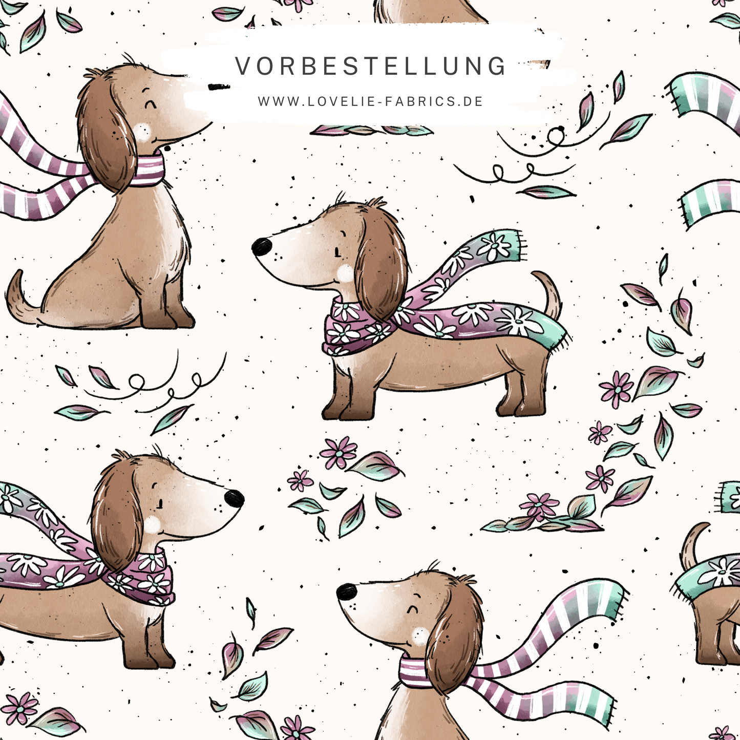 Vorbestellung: Dackel Herbst Girly