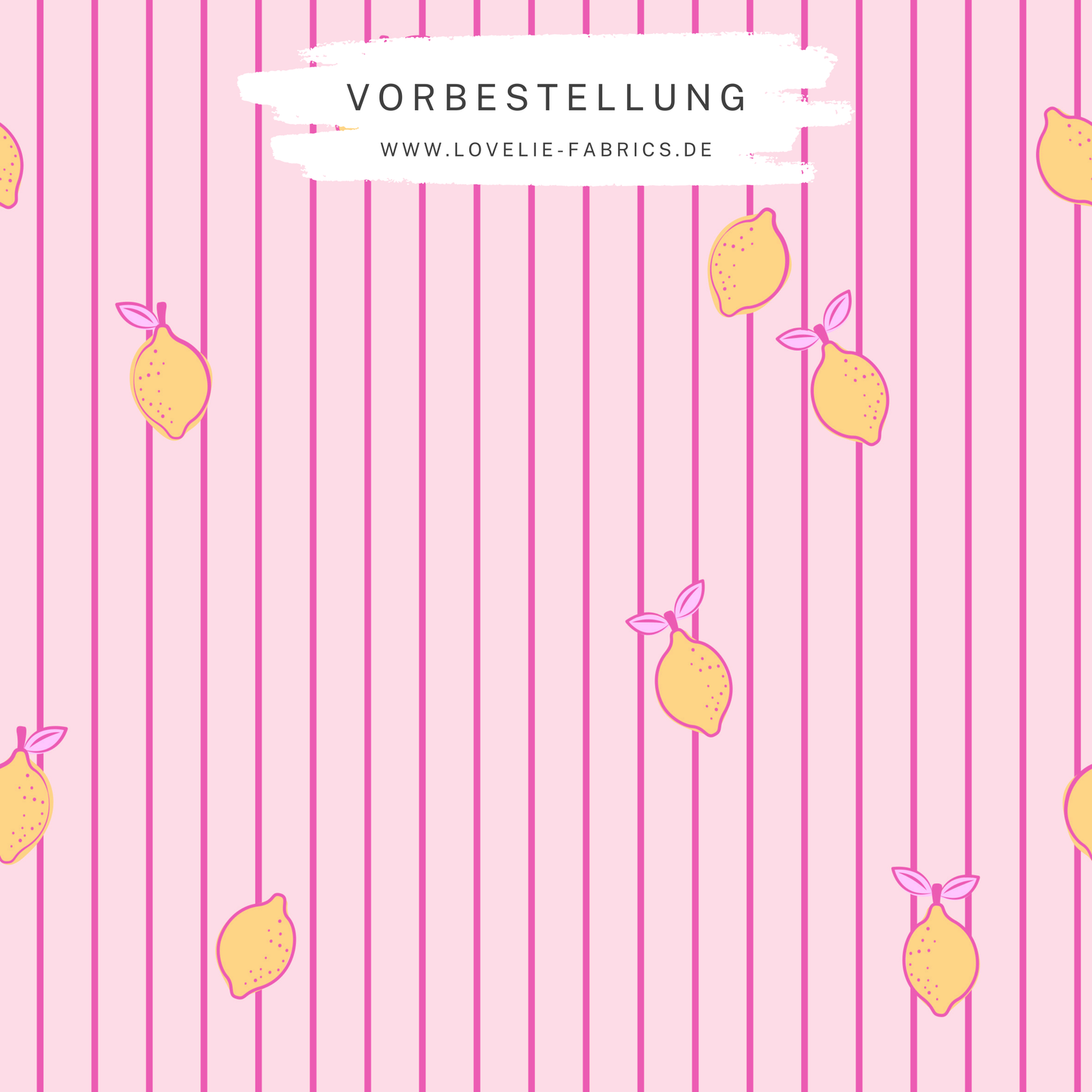 Vorbestellung: Musselin Zitrönchen Rosa