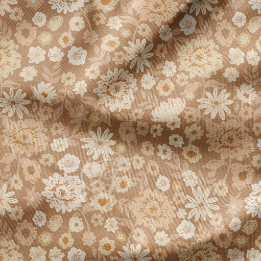 French Terry Blumenwiese