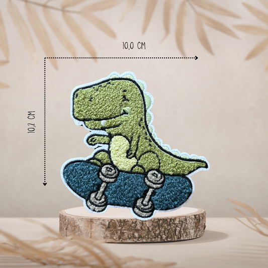 Chenille Patch Skate Rex