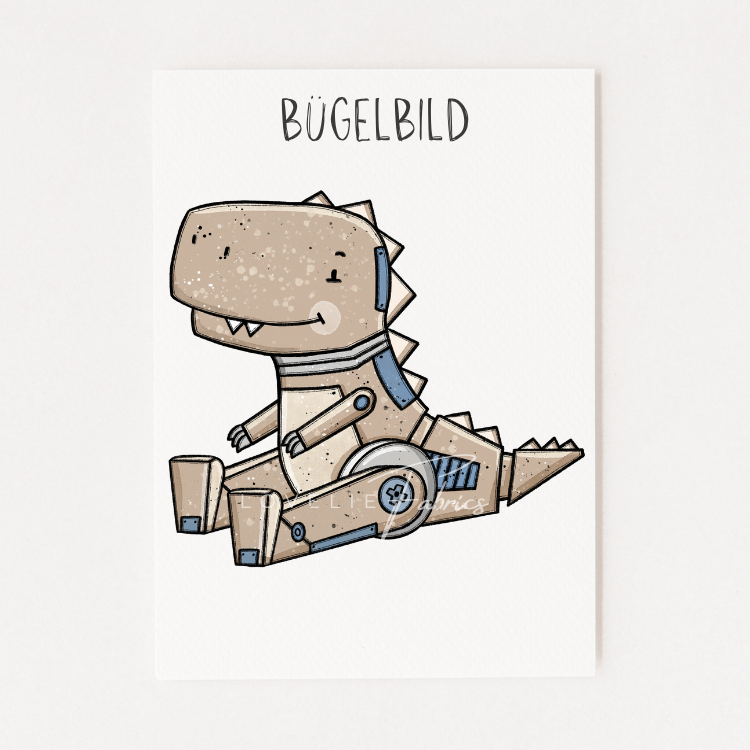Bügelbild Rexi Robi