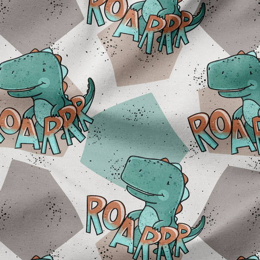 French Terry Dino Cool