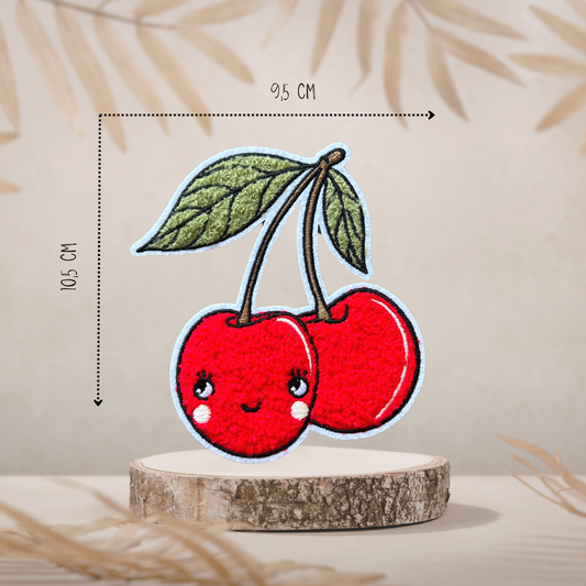 Chenille Patch Kirschen