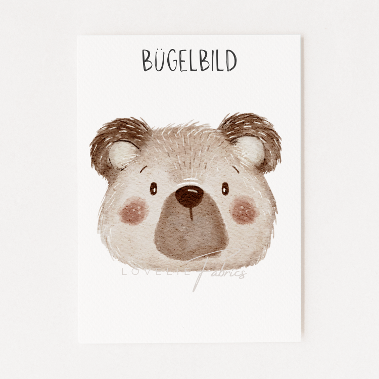 Bügelbild Bärchen