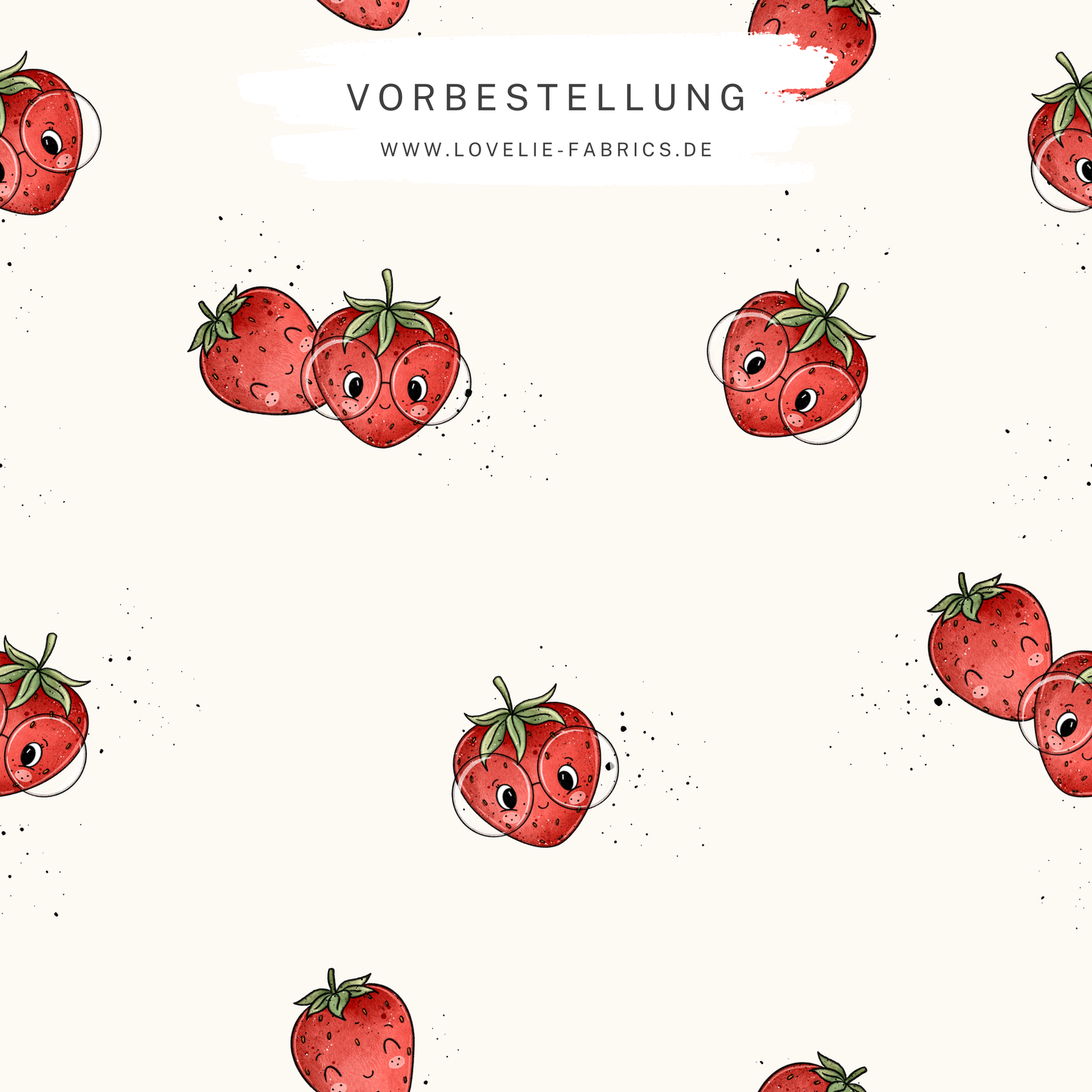 Vorbestellung: Ribjersey Minimalistic Erdbeerchen