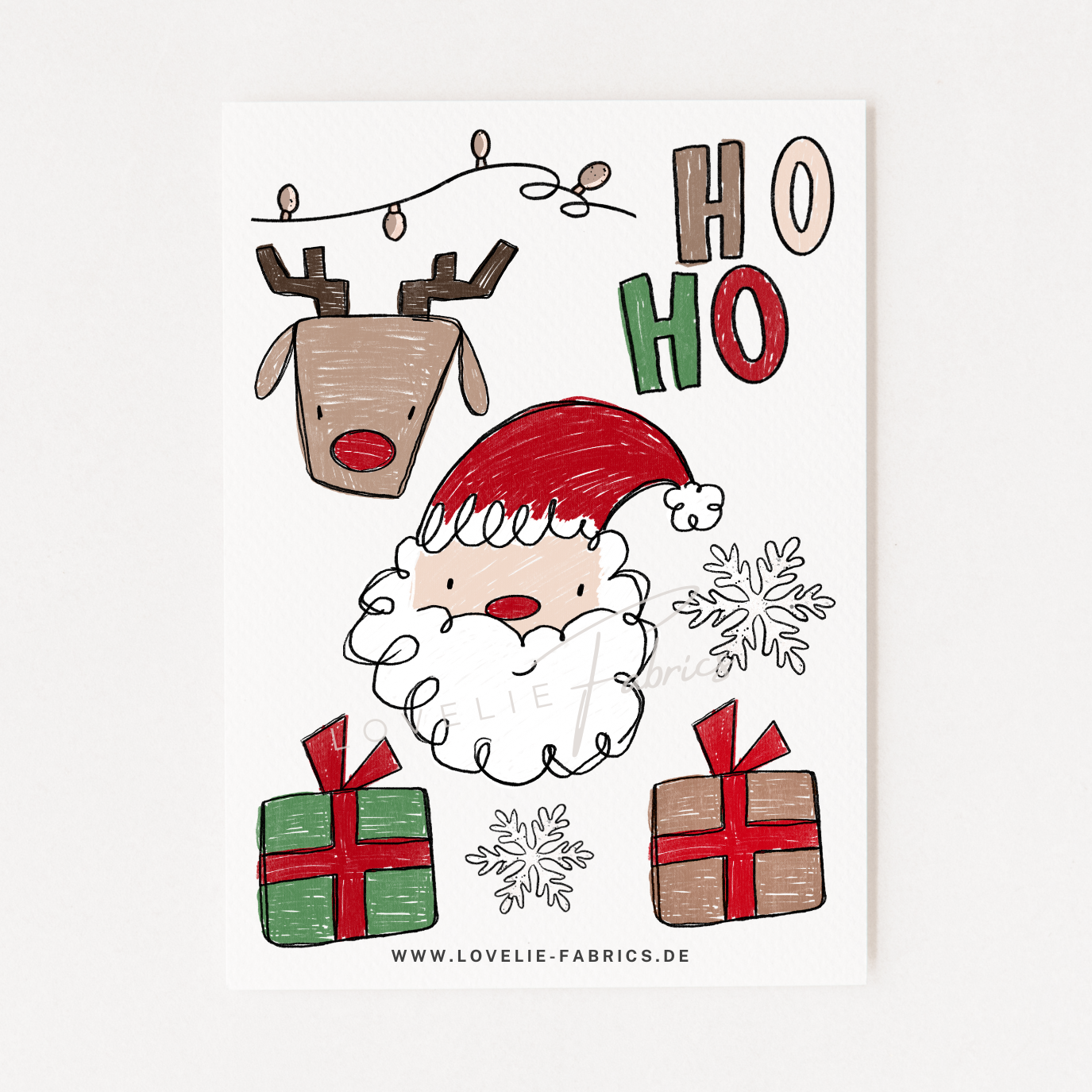 Bügelbildbogen HoHo Scratch