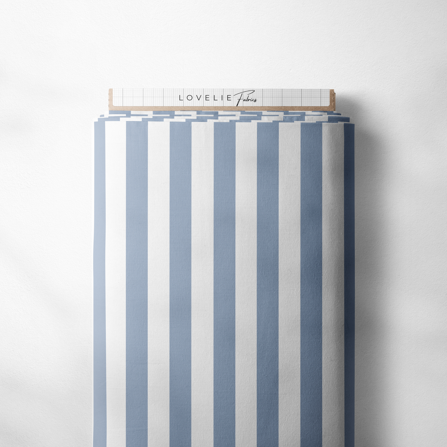 French Terry Streifen Kombi Blue