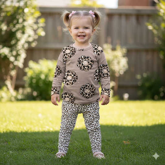 Ribjersey Leo Flower Smile