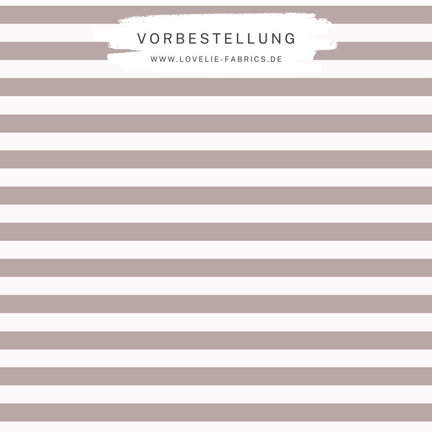 Vorbestellung: Streifen Kombi Braun