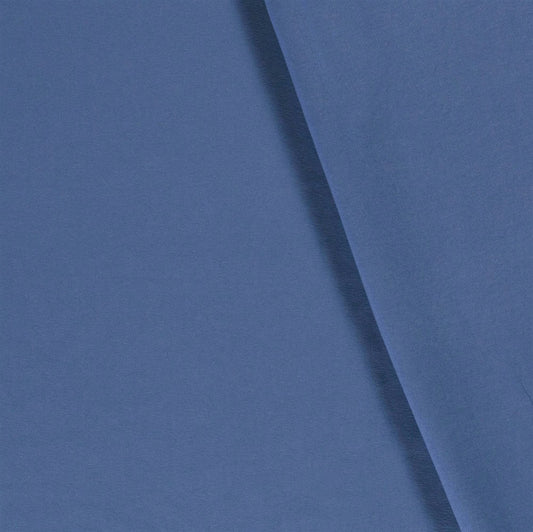 Baumwolljersey Seeblau