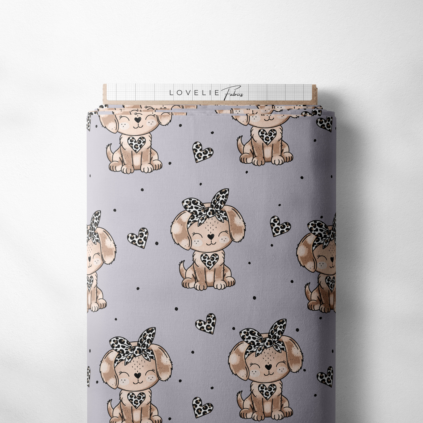 Reststück French Terry Leo Dogy 48cm