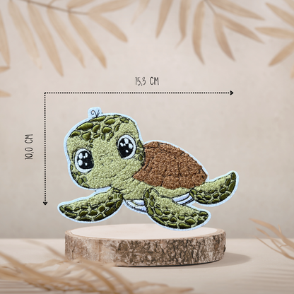 Chenille Patch Schildkröte