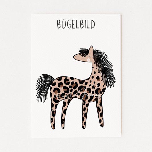 Bügelbild Leo Pony