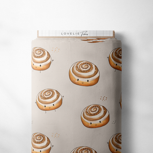 French Terry Zimtschnecke