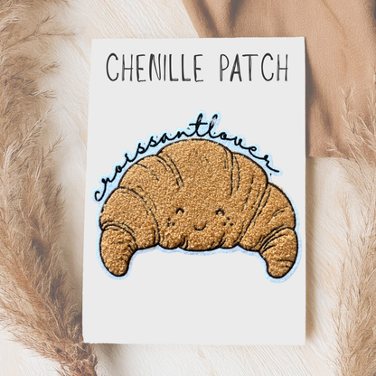 Chenille Patch Croissantlover