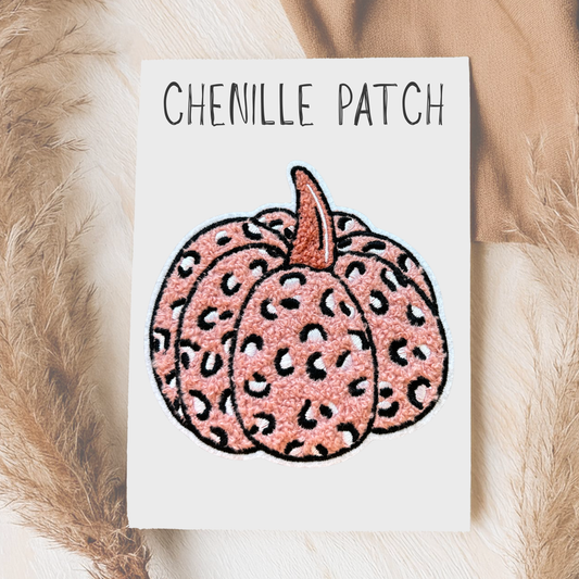 Chenille Patch Leo Kürbis