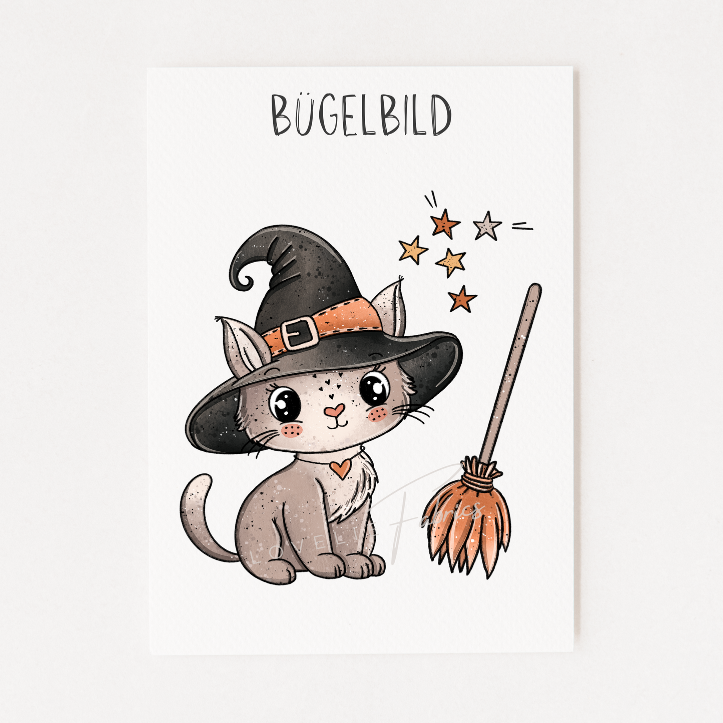 Bügelbild Magic Kitty