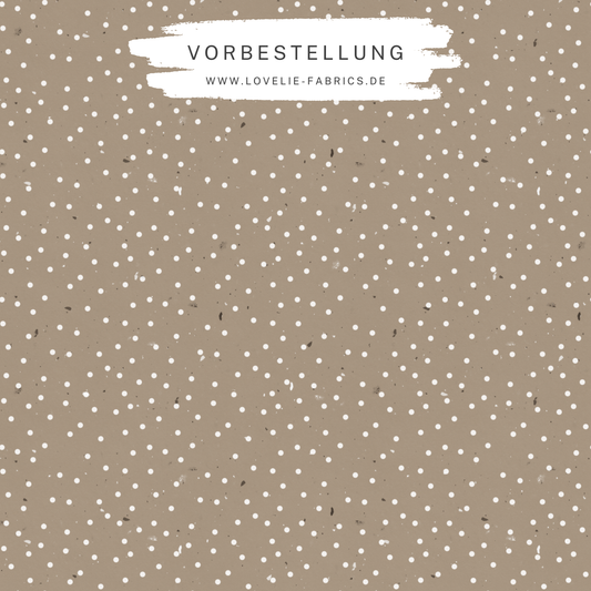 Vorbestellung: Pünktchen Kombi Beige