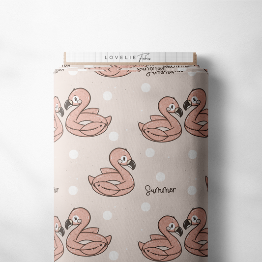 Badelycra Schwimmring Flamingo