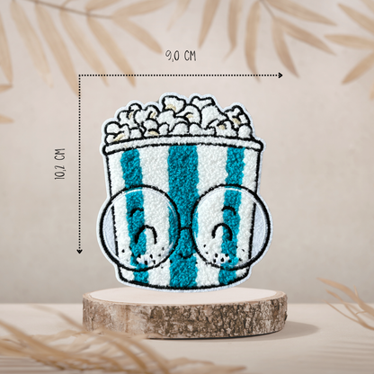 Chenille Patch Popcorn Box