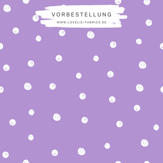 Vorbestellung: Punkte Kombi Flieder