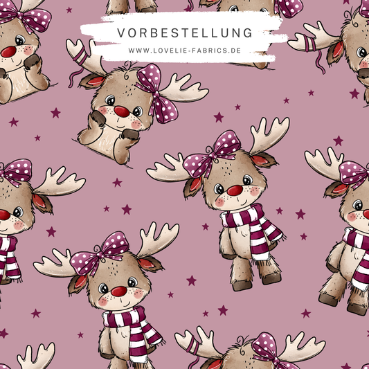 Vorbestellung: Elch Zeit Altrosa