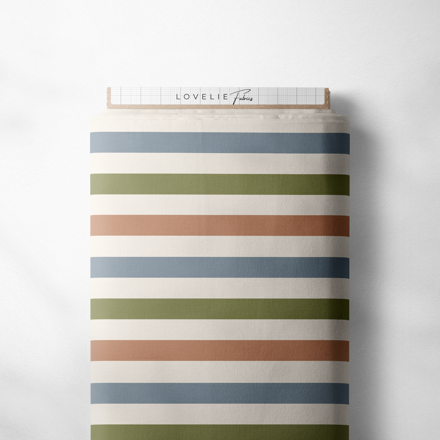 French Terry Blätterliebe Streifen Kombi