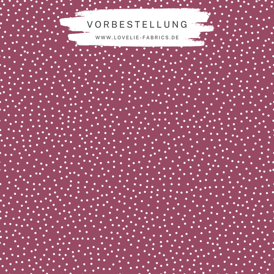 Vorbestellung: Pünktchen Kombi Beere