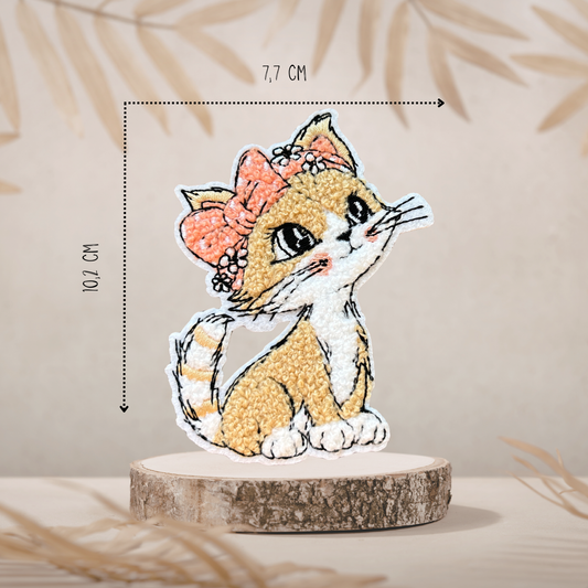 Chenille Patch Kitty