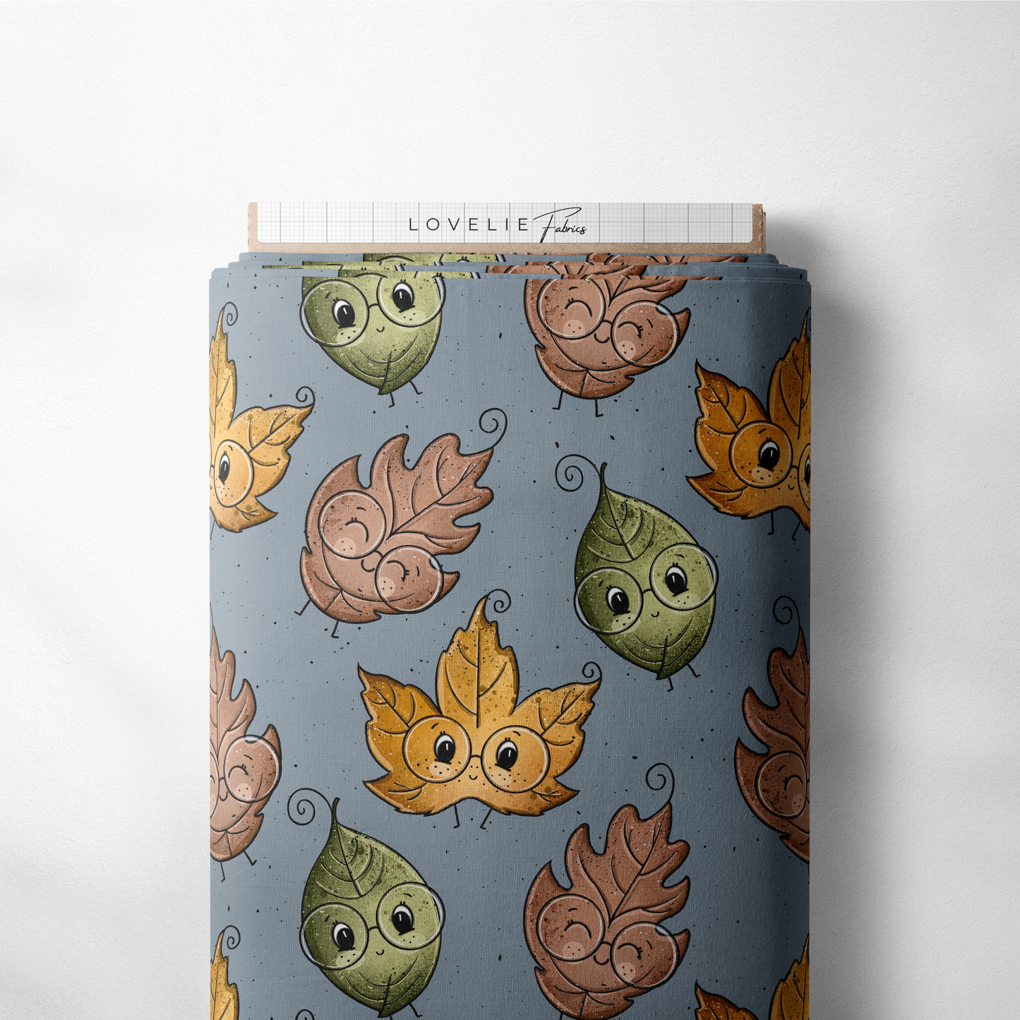 French Terry Blätterliebe