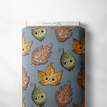 French Terry Blätterliebe