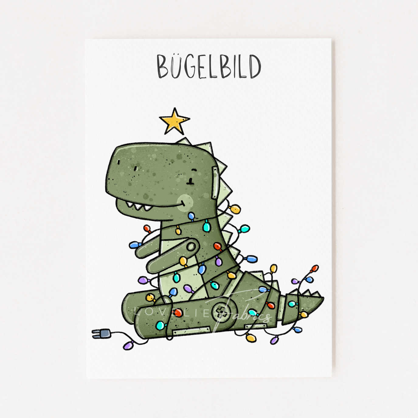 Bügelbild Robo TreeRex