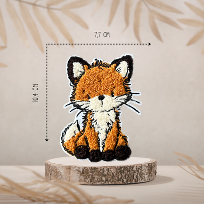 Chenille Patch Fuchsi