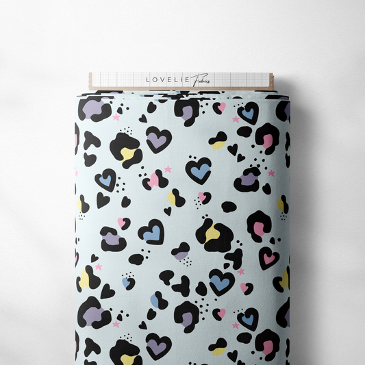 Ribjersey LeoLove Babyblau