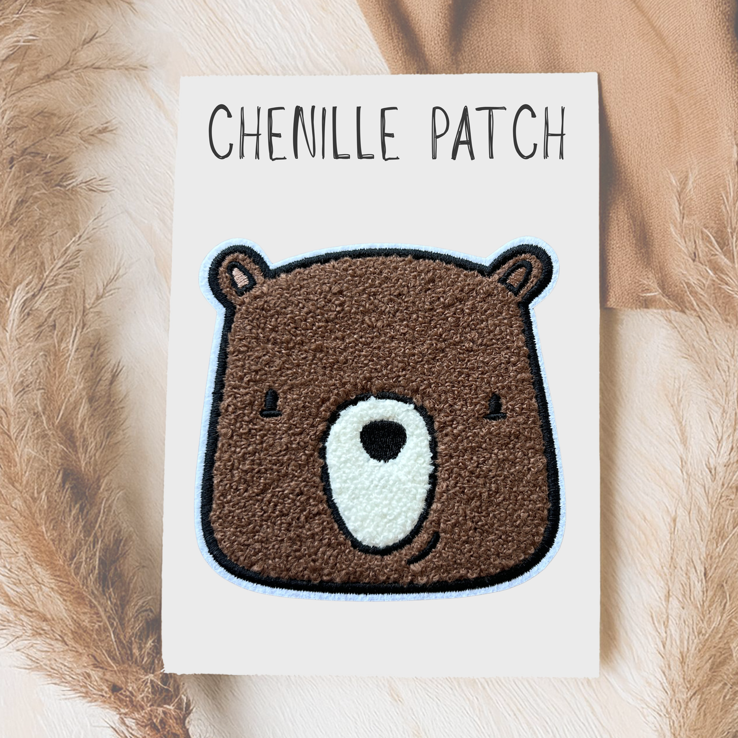 Chenille Patch Bärchen