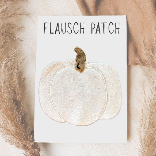 Flausch Patch Kürbis