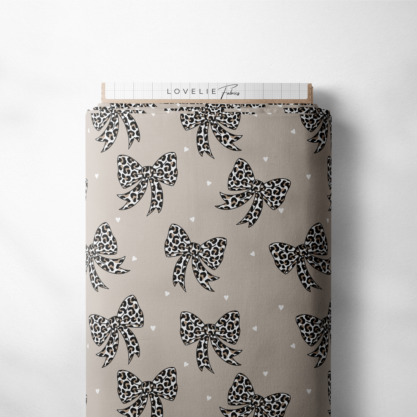 Jersey Leo Schleife Taupe