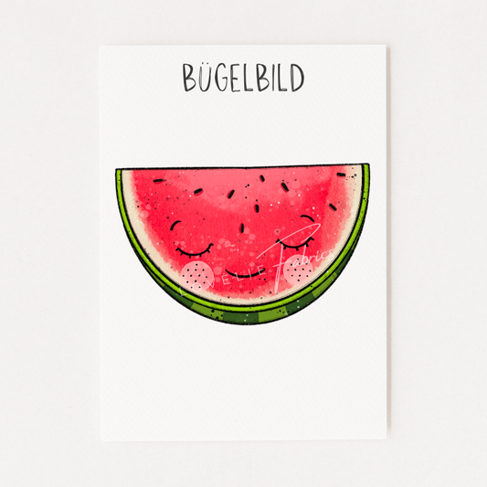 Bügelbild Melönchen