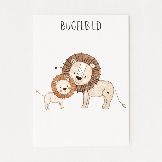 Bügelbild Lions