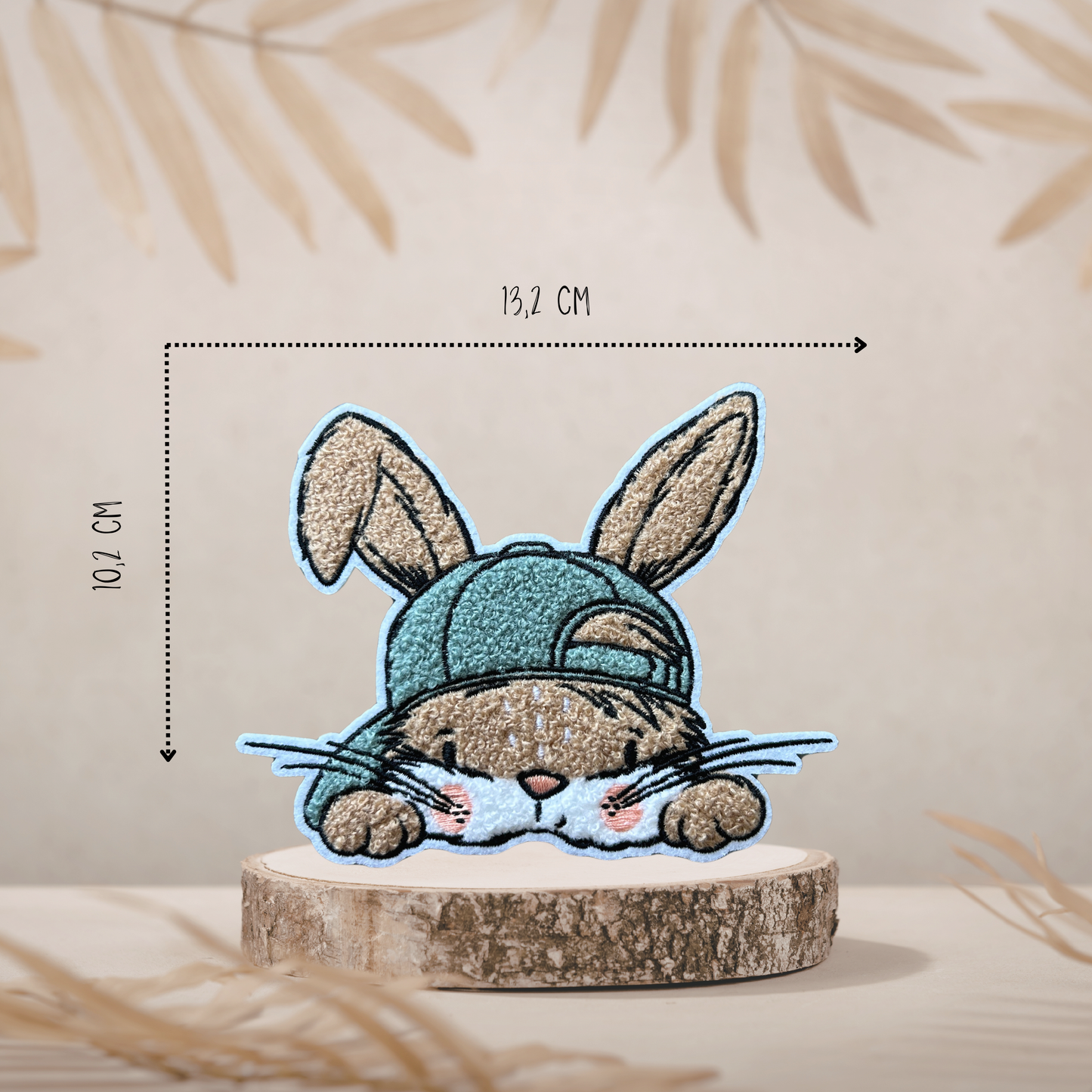 Chenille Patch Hase Cool