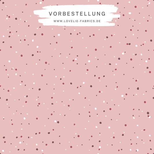 Vorbestellung: Kombi Konfetti Rose