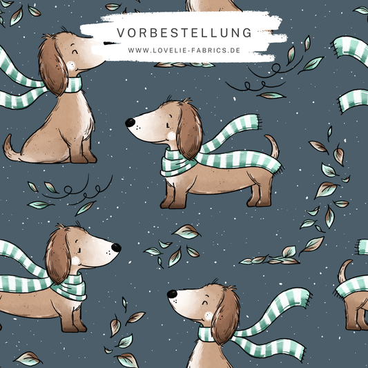 Vorbestellung: Dackel Herbst