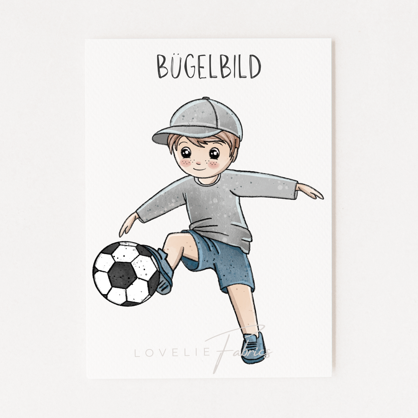 XL Bügelbild Street Ball