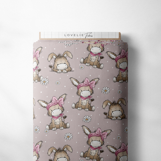 Double Minky Esel Tag